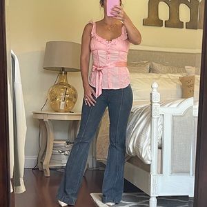 Guess High-rise Flare Jeans